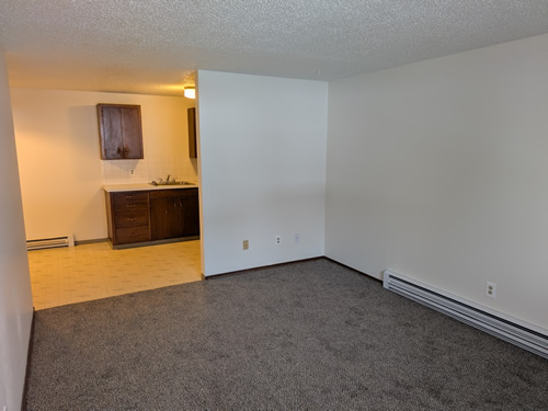 living room and dining room